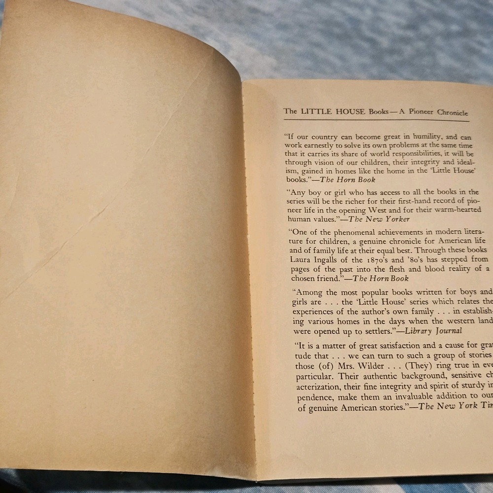 Laura Ingalls Wilder Little House Books Lot of 7 Harper Trophy 1971 Editions - Picture 13 of 16